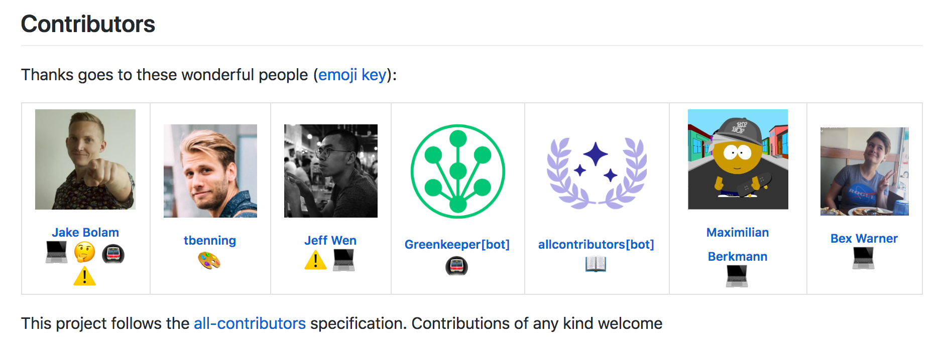 A screenshot of github showing a comment that says please add @user for docs.